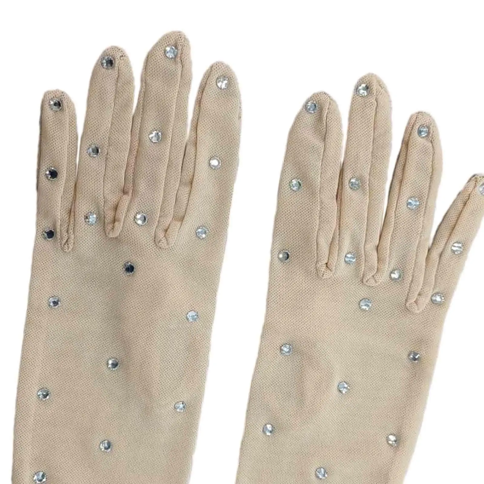 Guantes elásticos para patinaje sobre hielo, protección de Palma