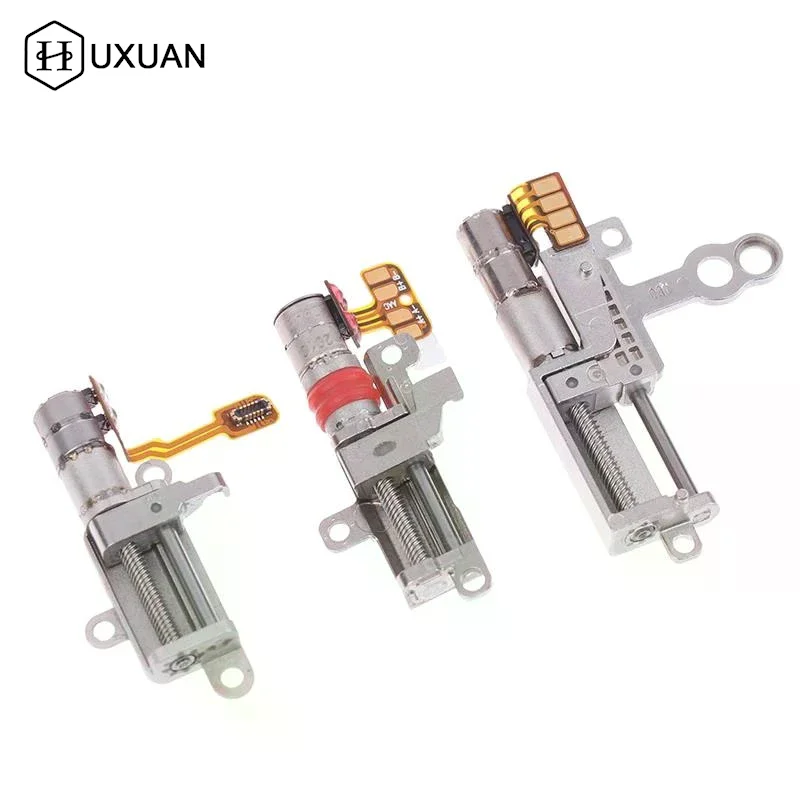 New! Micro Tiny 5mm Precision Planetary Gearbox Gear Stepper Motor 2-phase 4-wire Stepping Motor Linear Screw Metal Slider
