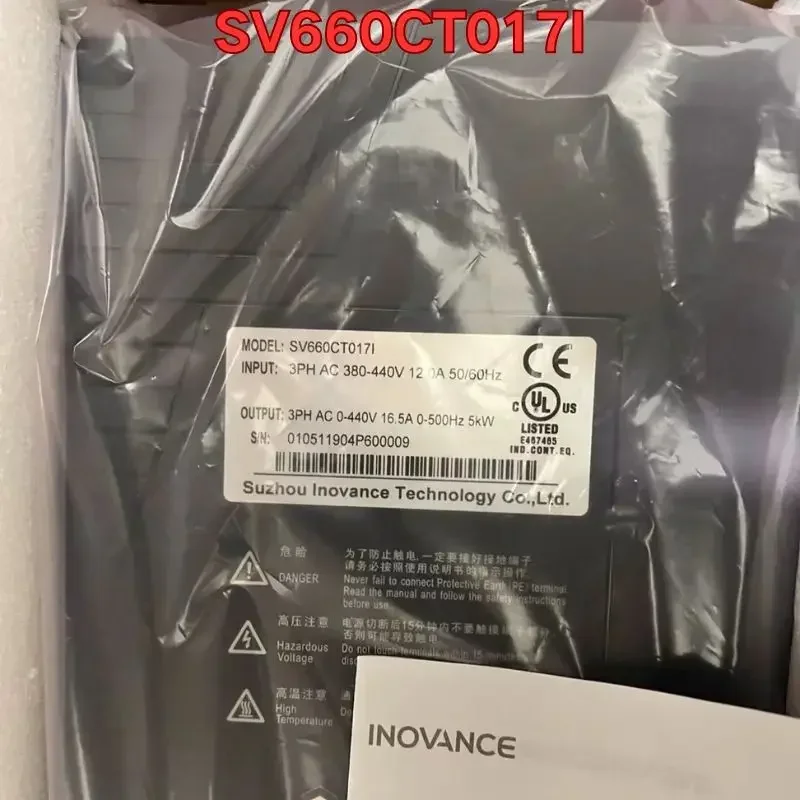 

Новый оригинальный сервопривод SV660CT017I