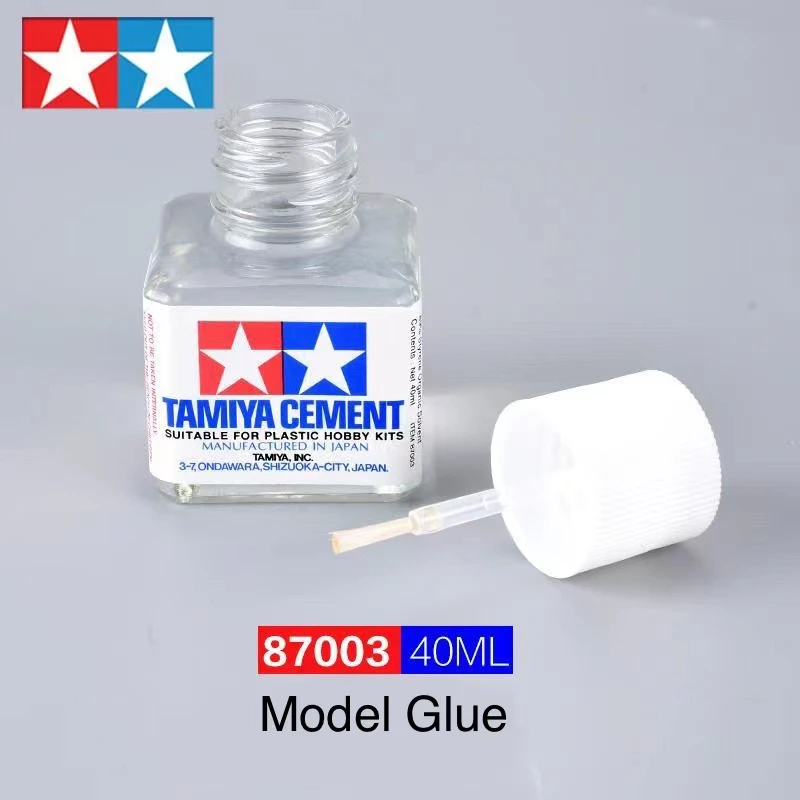 Tamiya Model Glue Slotting Glue Orange White Cover Gundam Model Glue Quick Drying Green Cover 87003 87038