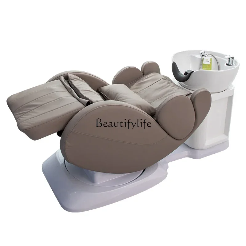 

Electric Massage Hair Care Chair Flushing Multifunctional Rotating Scalp Care Shampoo Chair