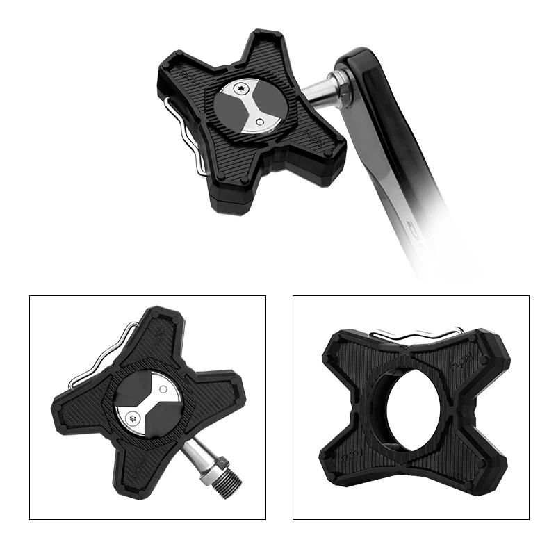 Speedplay Zero Pedals Adapter Cycling Road Bike Pedal Plate ABS Alloy Bicycle 1 Pair Pedals Flat Support Converter