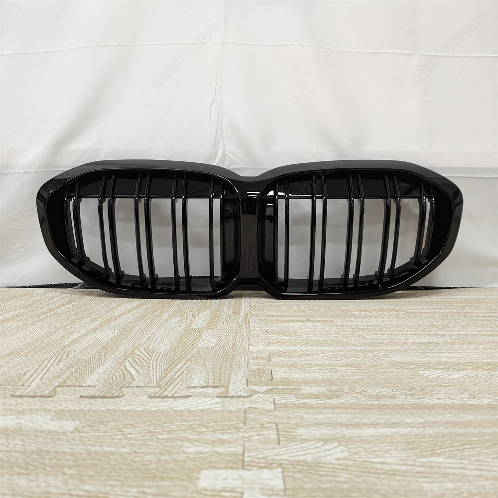 لسيارات BMW 1 Series F40 118i 120i 128ti 118d 120d M135i xDrive 2019-2024 المصد الأمامي المزدوج الشريحة شبكات شواء الكلى ضبط أسود