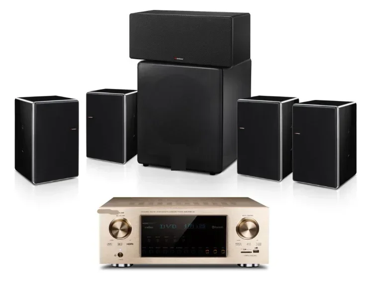 Factory Supply Sound Speakern Wooden 5.1 Home Theater Sound System And Woofers