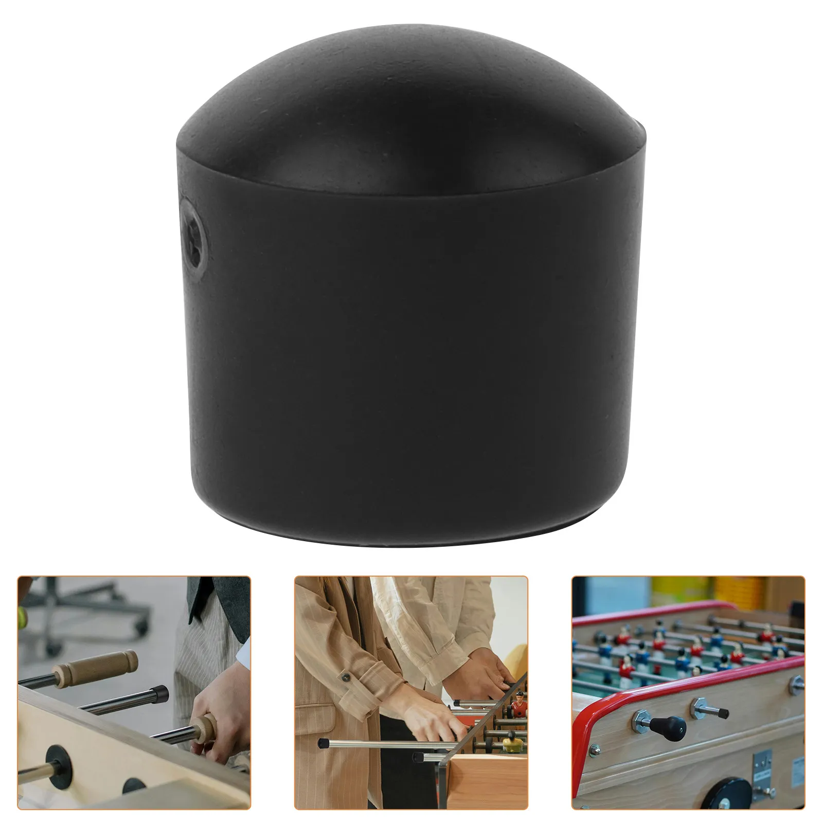 

10Pcs Foosball Pole Caps Plastic Universal Foosball Rod Covers Safety End Caps Football Table Accessories 16Mm