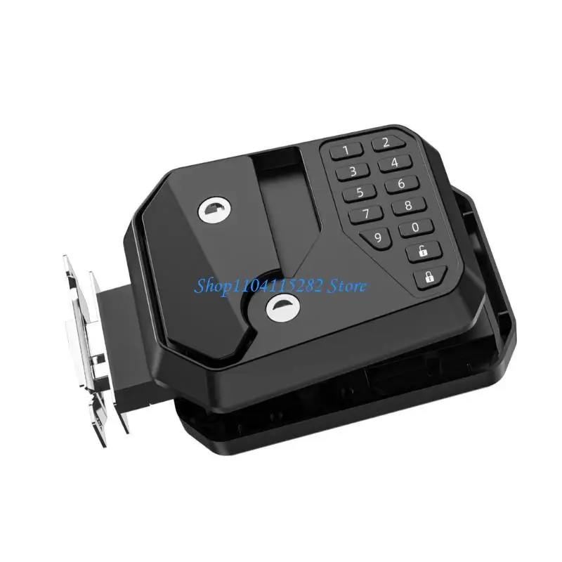 Entrada sem chave trava porta RVS com impressão digital senha do teclado Bluetooth-compatível
