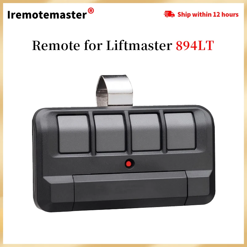 894LT 4-Button Garage Door Opener Learning Remote Control for LiftMaster Craftsman Replaces 61LM 361LM Remote Control of 4 doors