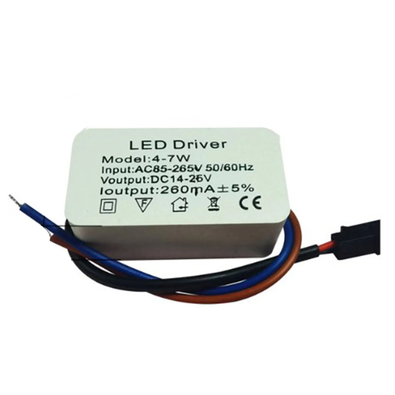 LED Driver 1-3W,3-5W,4-7W,8-12W,12-18W,18-24W Light Transformer Constant Current Power Adapter Lamp Strip LED Driver Power