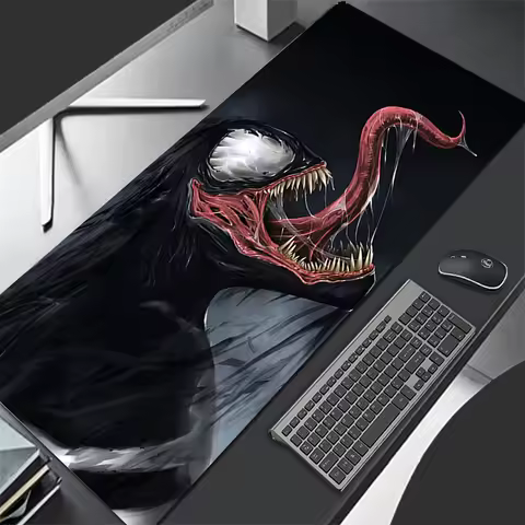 Mouse Pad Venom Gamer Mousepads Colorful Gaming Mousepad Large Keyboard Mat Waterproof Desk Pad For Computer Laptop Mouse Pads