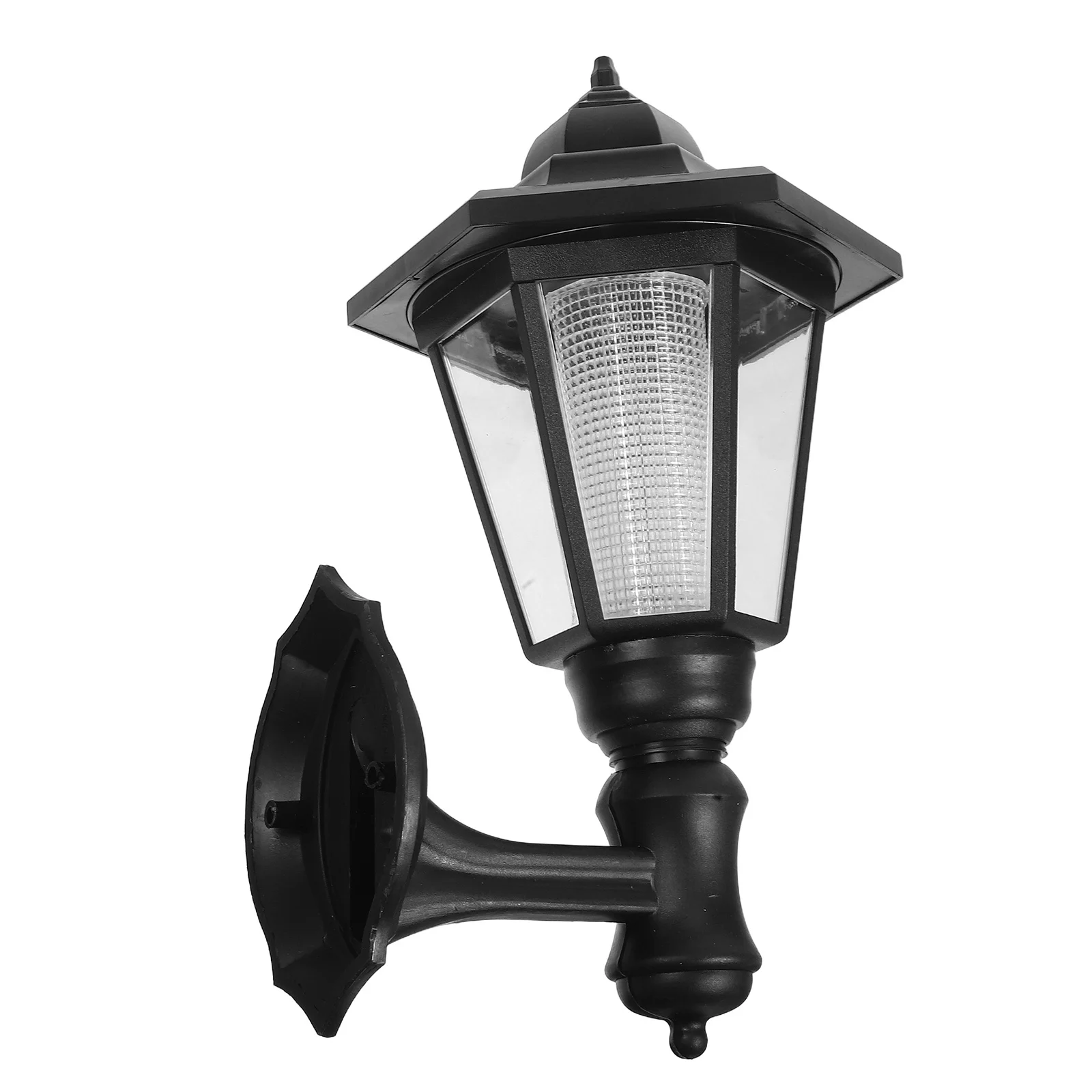 

Solar Powered Light Hexagon Outdoor Lamp For Garden Yard Patio Lawn Illumination Decorative Wall Mounted Lighting Solar