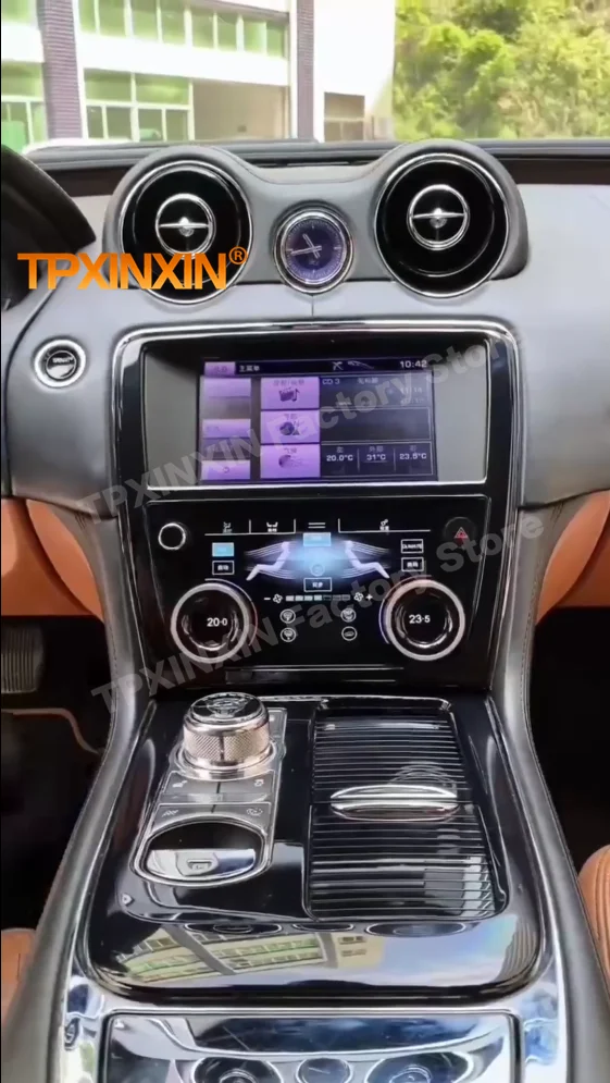 AC Panel Air Conditioner For Jaguar XJ XJL 2010 2011 2012 2013 2014 2015 2016 2017 2018 2019 GPS Multimedia Player Head unit