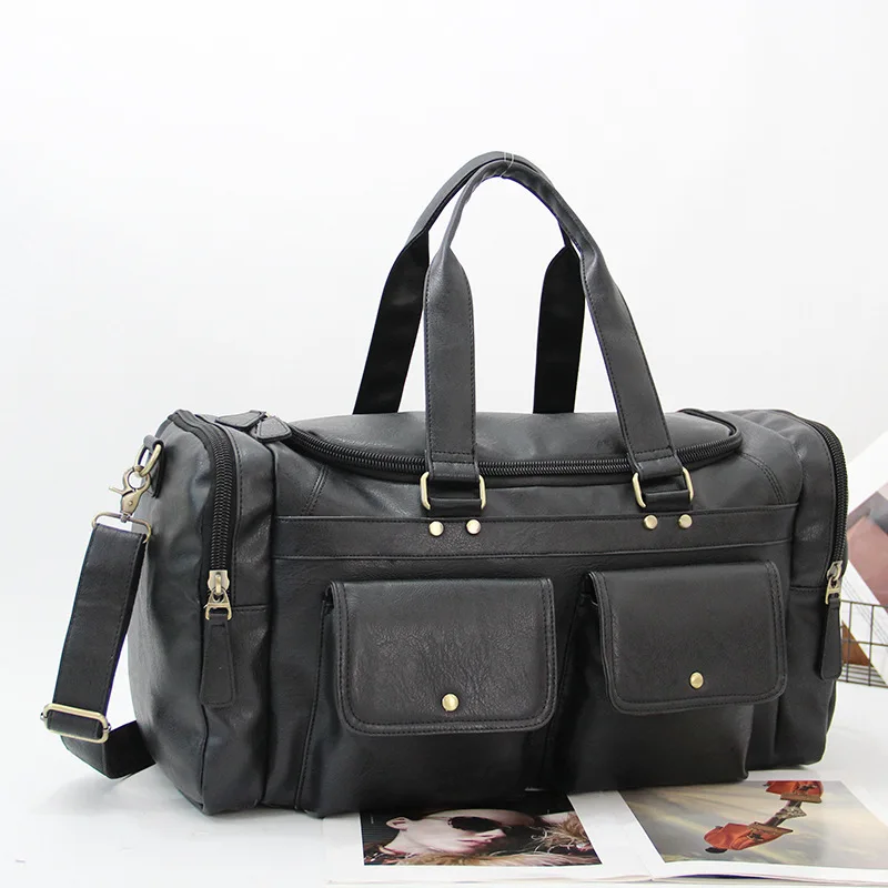 

Винтажная сумка через плечо для мужчин, модная деловая сумка, вместительная дорожная сумка, многофункциональная сумка через плечо, мужские сумки-сателл