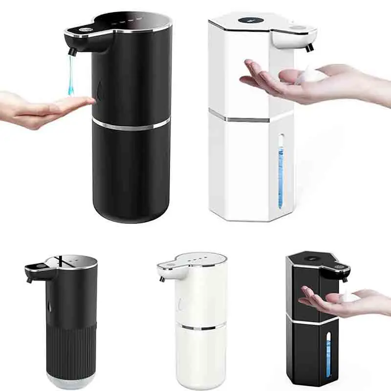 

Автоматический дозатор мыла на 360 мл, бесконтактный тип C, USB перезаряжаемый электрический дозатор мыла, водонепроницаемый дозатор пены/жидкости