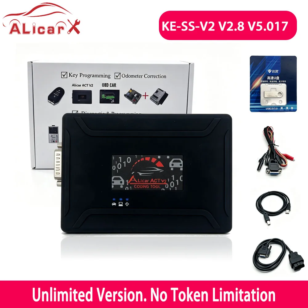 ALicar ACT V2 Coding Tool Auto Diagnostic Coding and ECU Programming Tool For Citroen DS FIAT For OPEL Peugeot Toyot* Vauxhall