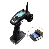 FLYSKY FS-GT5 2.4G 6CH Radio Transmitter with FS-BS6 6CH Receiver for RC Cars