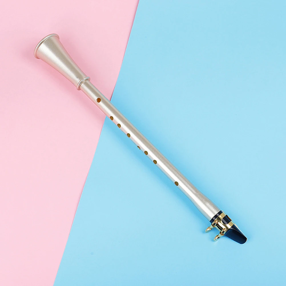 

1 Set Portable Mini Saxophone Kids Abs Woodwind Instrument, Lightweight Pocket Sax For Beginners, Easy Learning Musical Gift For