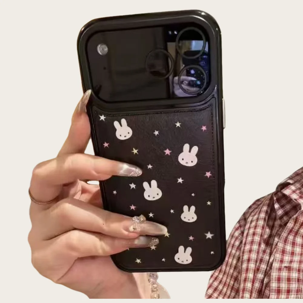 New Miffy phone case suitable for iPhone 17PROMAX-13 anti drop cartoon phone protective case cute girl cartoon phone case