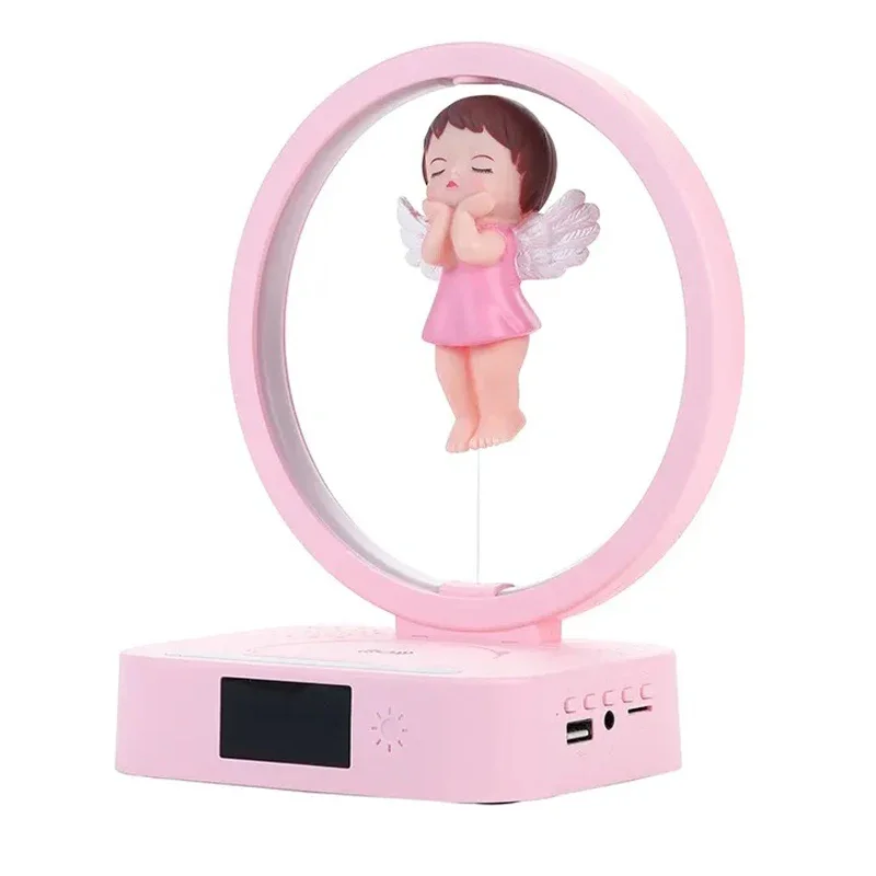 Desktop Computer Game Bluetooth Speaker Little Angel Floating Wireless Bluetooth Speaker Children's Valentine's Day Gift Audio