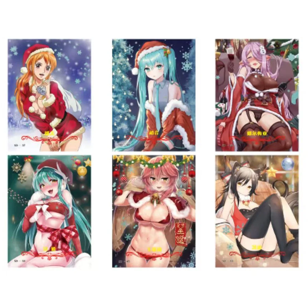 case wholesale Goddess Story Card Anime Goddess Christmas Party Feast Booster box Children's Christmas gift box