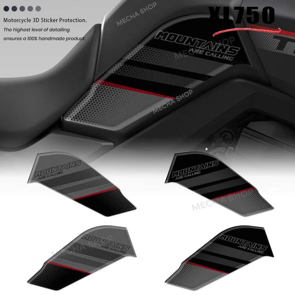

For Transalp XL750 XL 750 2022 2023 2024 3D Resin Sticker Protection Kit Motorcycle Decal Accessories