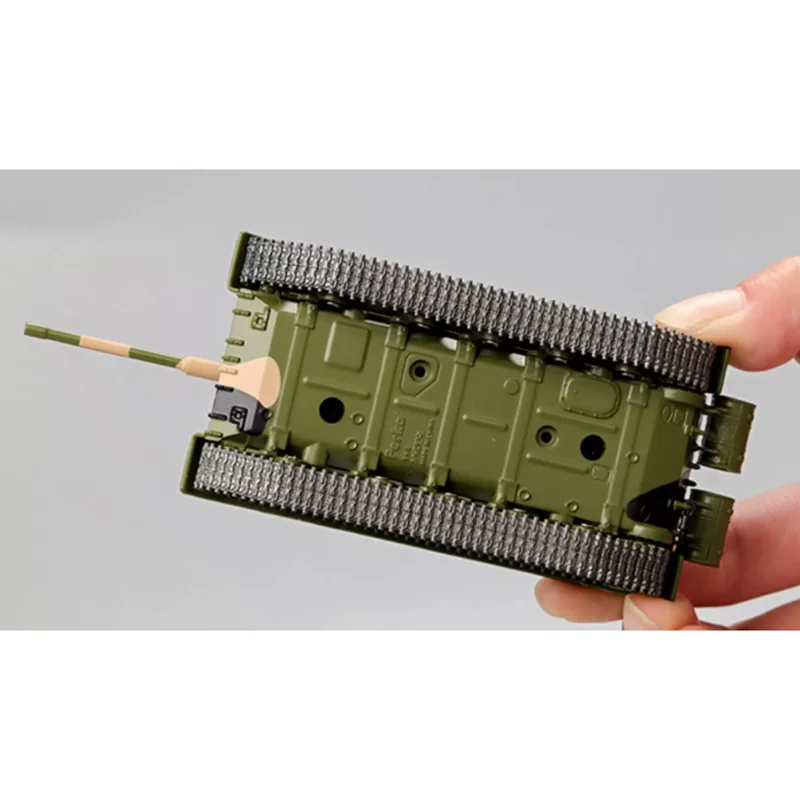 

Perka 1/64 Scale 59 Type Camouflage Main Battle Tank Realistic Alloy Tank Model Collection Item Decoration Display