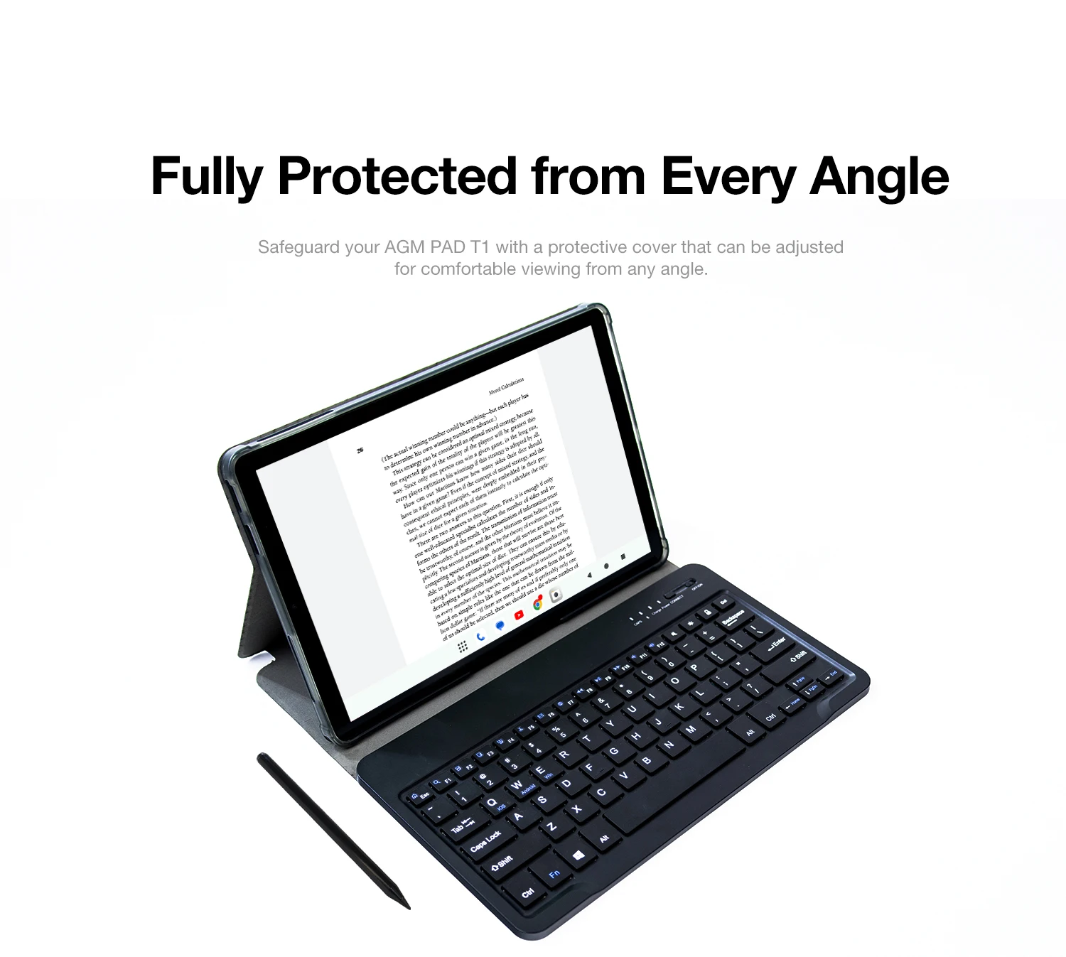 AGM PAD T1 10.95 Inch Android 14 Tablet 4G LTE Unisoc T606 8GB RAM 128GB ROM FHD+ 1200x1920 Widevine L1