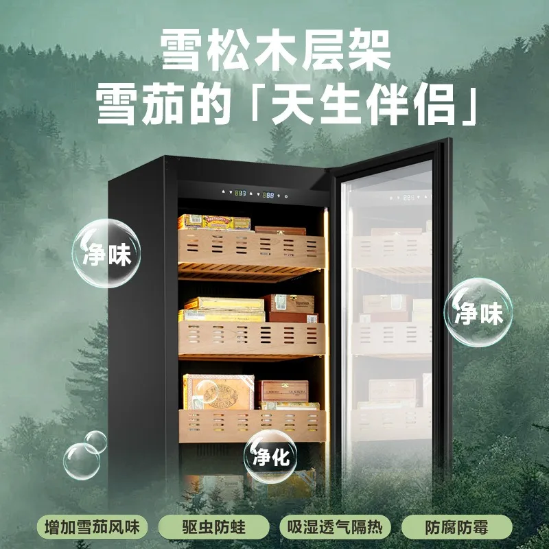 Household and commercial constant temperature and humidity frequency conversion, cabinet display cabinet, stainless steel liner