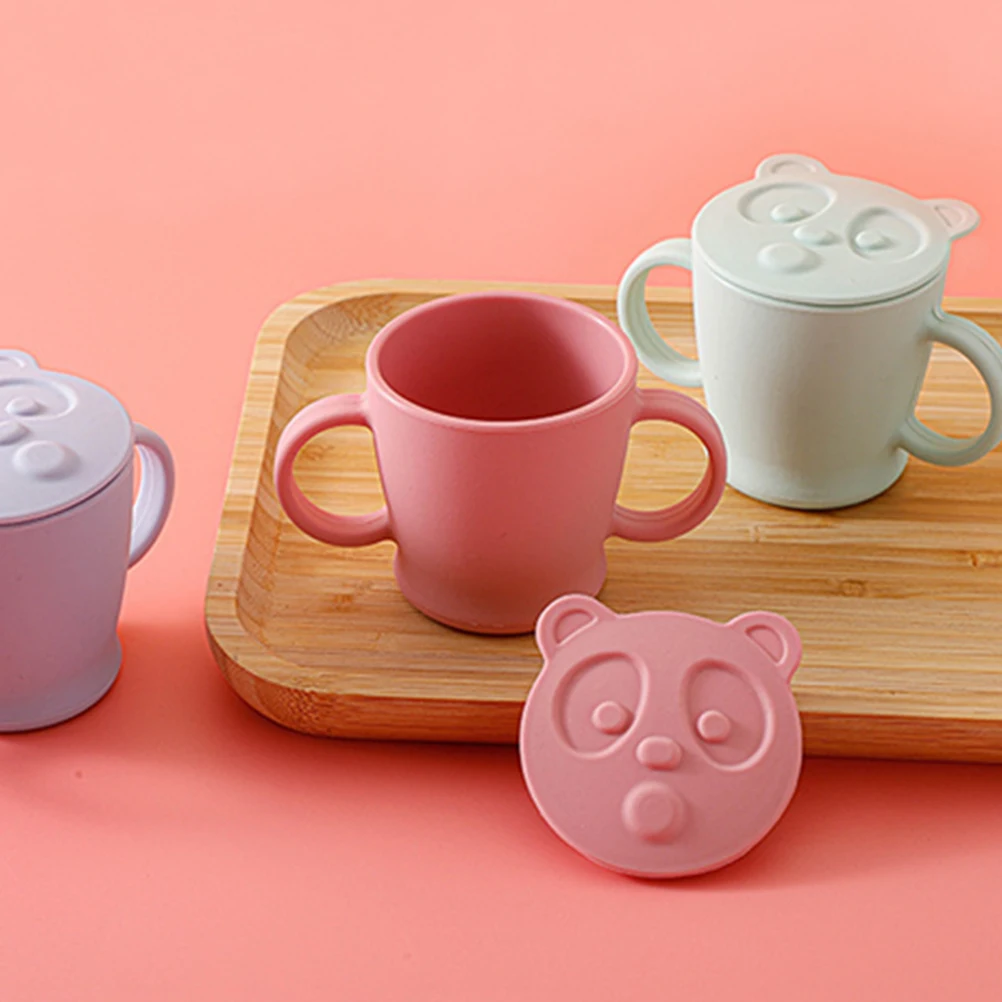

1pc Silicone Baby Drinking Cup Toddler Training Cups Handles Water Infants Safe Food Grade Durable Fall Resistant Smooth Edges