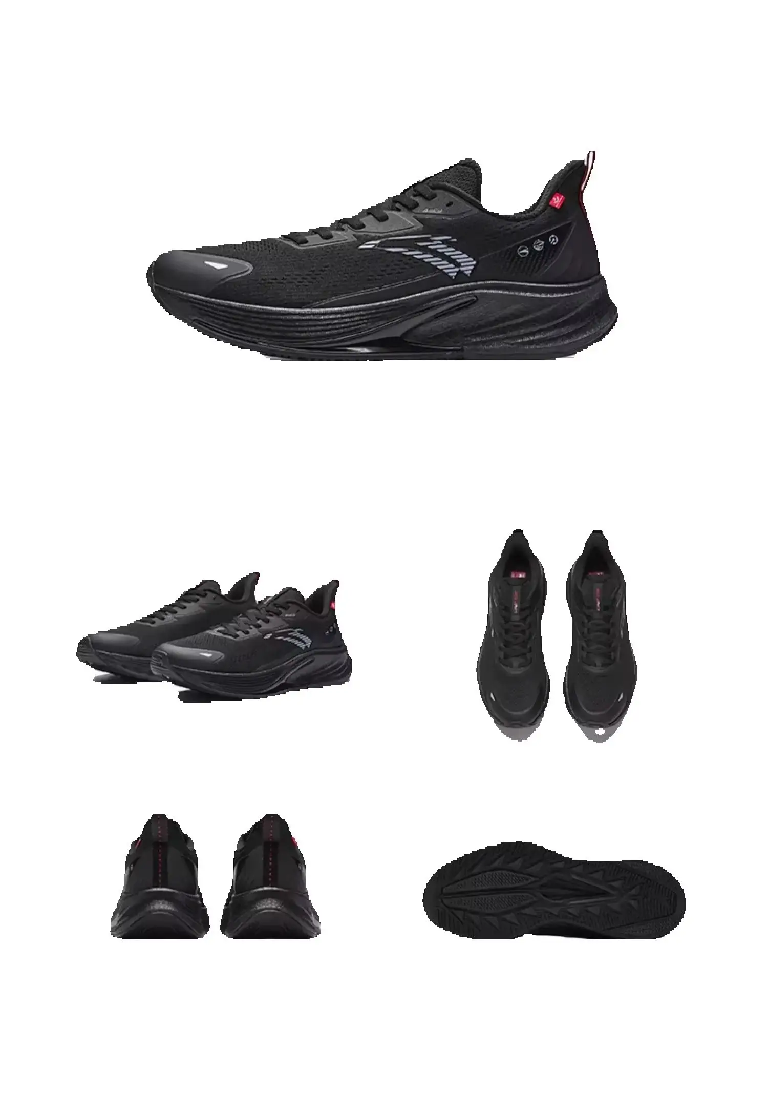 ANTA Rocket 6-Nitrogen Technology Anti Splashing Racing Running Shoes for Men's Summer Cushioning Comfort Sports Shoes