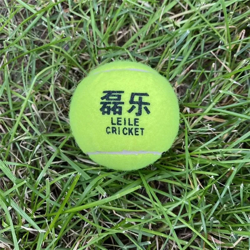 6 Pcs Cricket Tennis Ball High Elastic Rubber Inner Villi 7 cm Diameter Indoor And Outdoor Ball