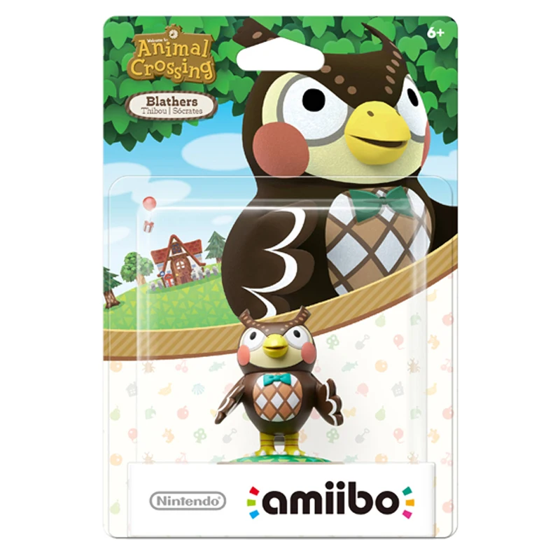 ARTSWIFT Amiibo - Blathers NS NFC Asian Version Region Free Gaming Collection Toy In Stock