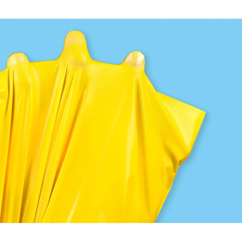 50Pcs/lots PE Logistics Envelopes Poly Pockets Bag Yellow Waterproof Express Party Gifts Mailing Courier Shipping Storage Bags