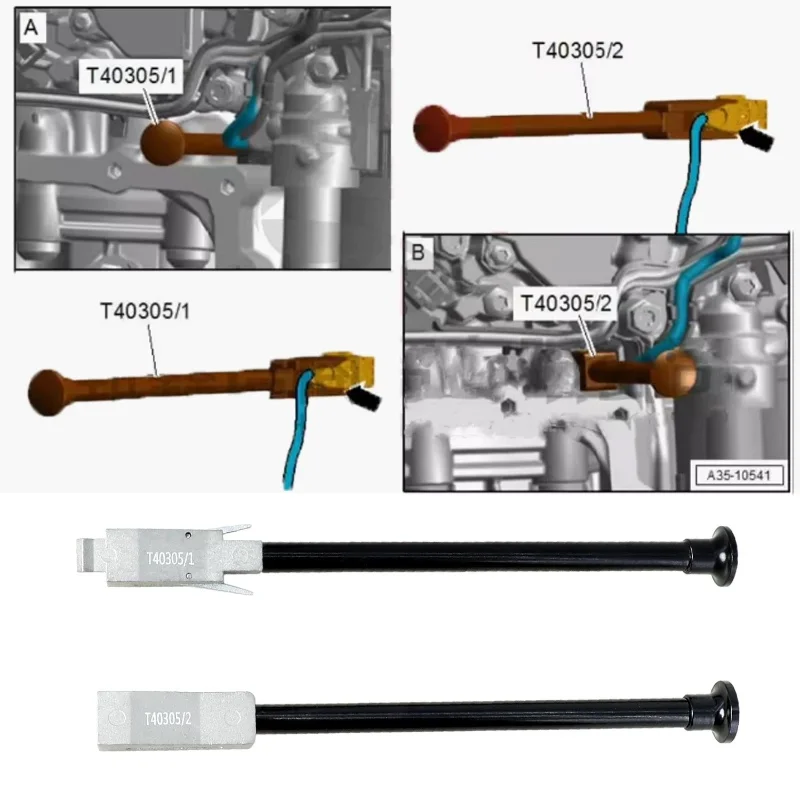 

Для Audi A4l двойное сцепление 0CK коробка передач B9 инструмент для удаления точки подключения T40305