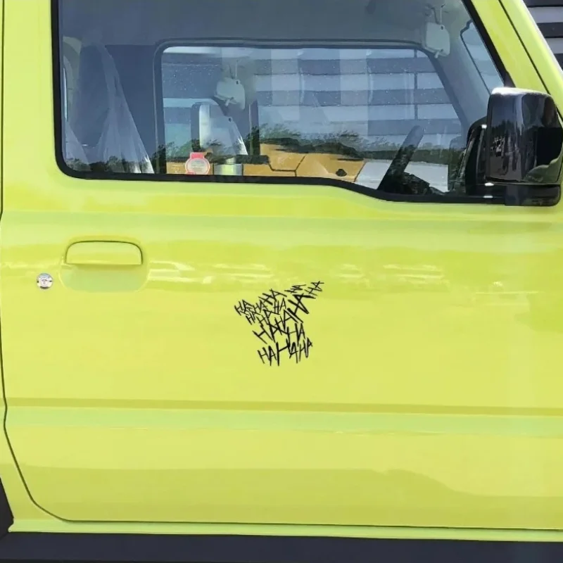 

motorcycle reflective stickers, window/bumper decoration piece of haha motorcycle reflective stickers: helmet decals