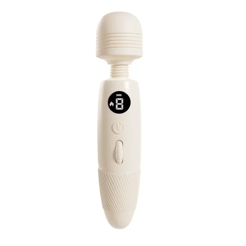 JIYU49 Adult Products - Women's Electric Heating Vibration Rod for G-Spot Stimulation and Massage Self-Pleasure Toy - AV Rod