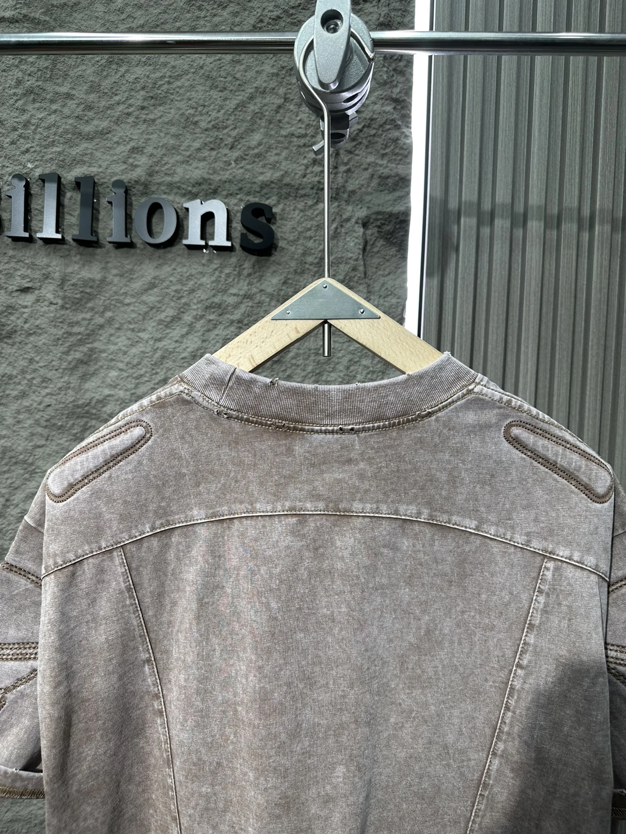 American Retro Washed Fashion Trend Round Neck Short Sleeve Stylish Men's Loose Casual Youth Popular Half Sleeve T-Shirt