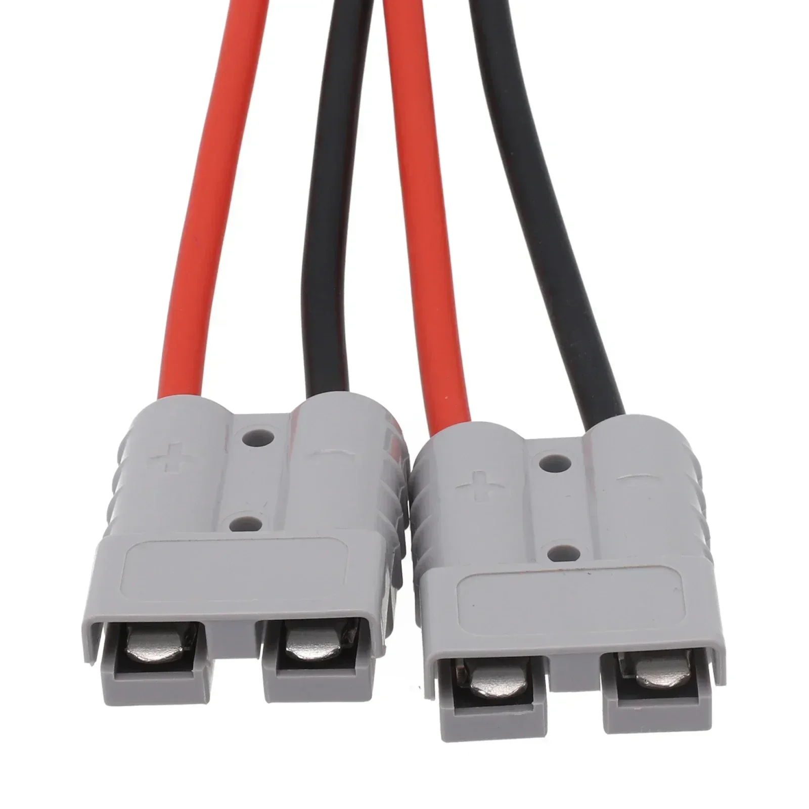 1pc 50A 10AWG 25cm For Anderson Plug Connector Double Y Adapter With 6mm Car Cable Wire Cable Connection Accessories