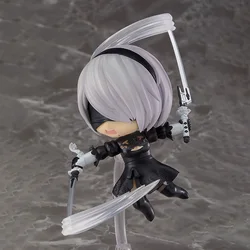 Anime Q -Verison 1475 NieR:Automata 2B Anime YoRHa No.2 Type B Action Figure Collection Model Toy Doll Christmas Present