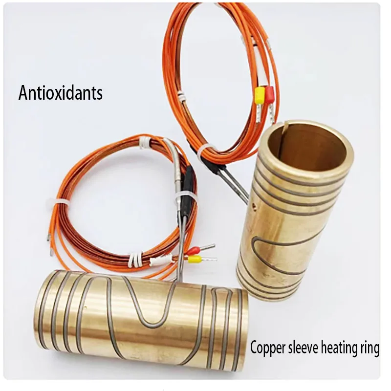 Copper sleeve heater coil accessory mold, stainless steel high temperature resistant heating coil, hot runner heating coil tube,