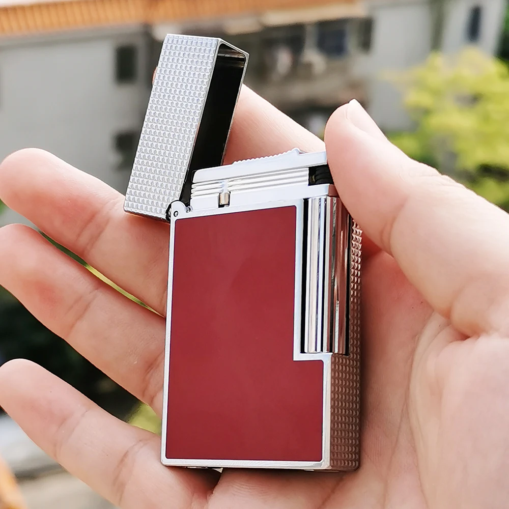 

Classic Lighter Lacquer Single Soft Flame Butane Gas Rechargeable Luxury Smoking Tools For New Year's Gift Best Choice 2025