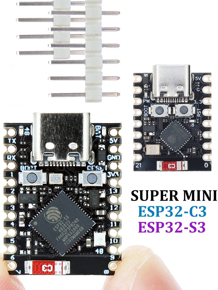 TENSTAR ESP32-S3 ESP32-C3 ESP32-H2 ESP32-C6 Development Board WiFi Bluetooth Module Single-Core SupmerMini XIAO - afbeelding 2