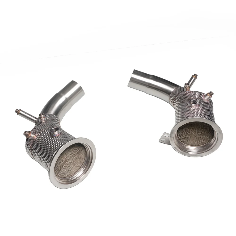 

2019-2021 for Porsche 911 992 3.0T Heat Shield Downpipe with Three Way Catalytic Converter Exhaust New Condition