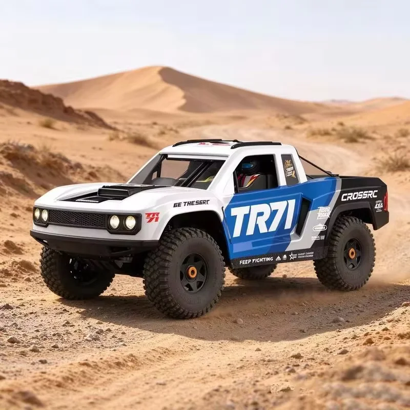 New 1:7 Crossrc TR71 Rc Car Tiger Roar OffRoad 4WD Electric Remote Control Desert Short Course Vehicle Model RC For boys Gift