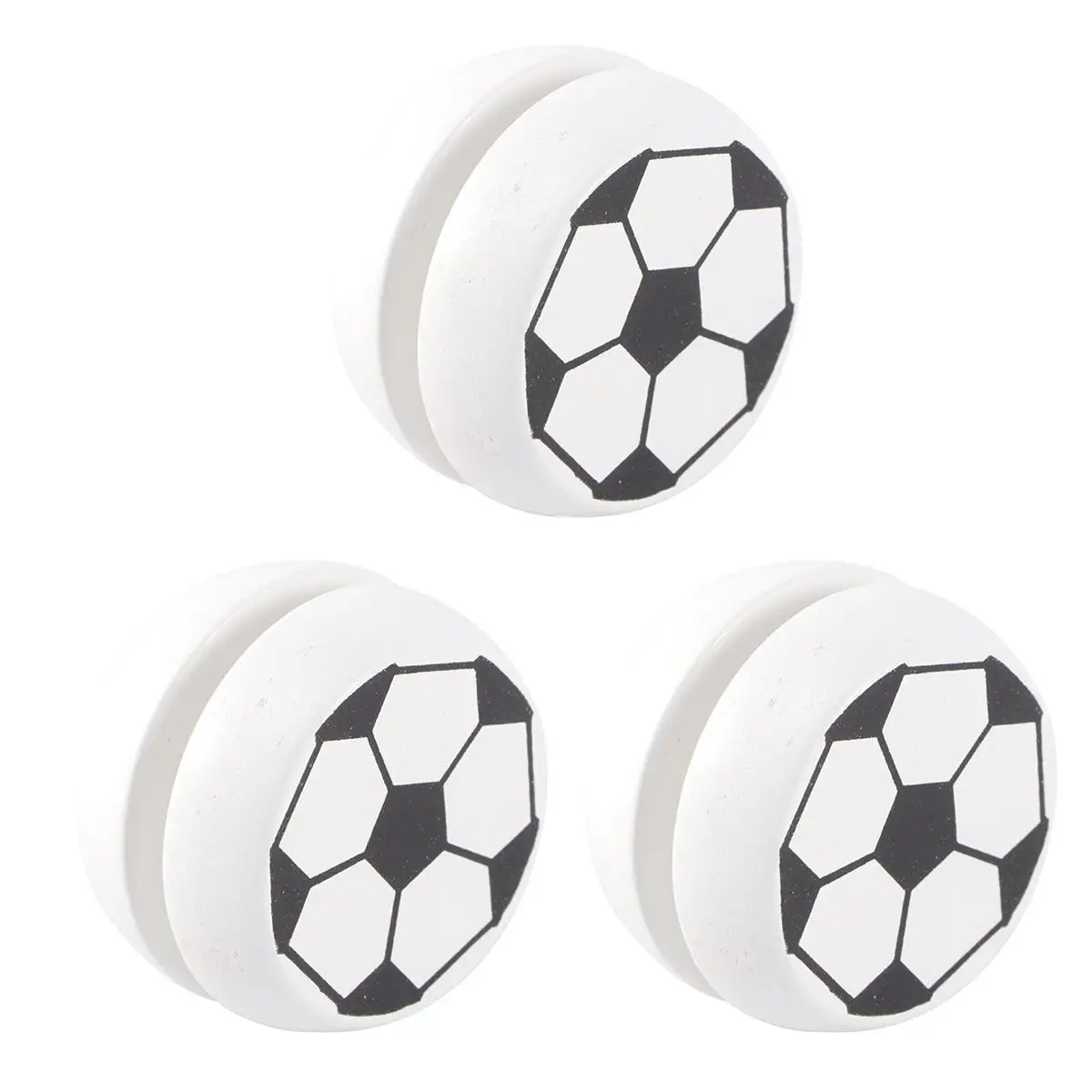 

3 Pcs Kid Educational Playthings Wooden Yoyo Ball Kids Toy Bamboo Color Recognition Toys for