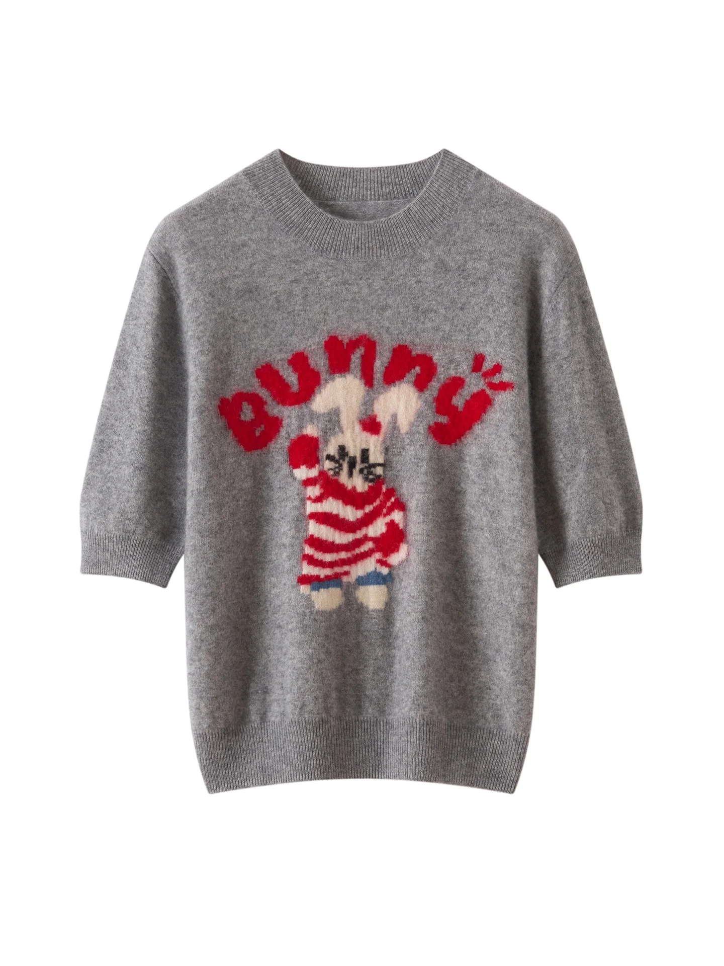 

New Fashion 100% Cashmere Woman Sweater Luxury Female Autumn Winter Knitted Pullover Elegant Ladies Half Sleeve Clothing Tops