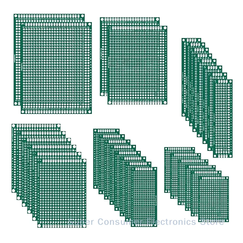 

1/10Pcs Double-Sided Universal Board Hole Board Universal Board Student Welding Experiment Board Pcb Circuit Prototype Board