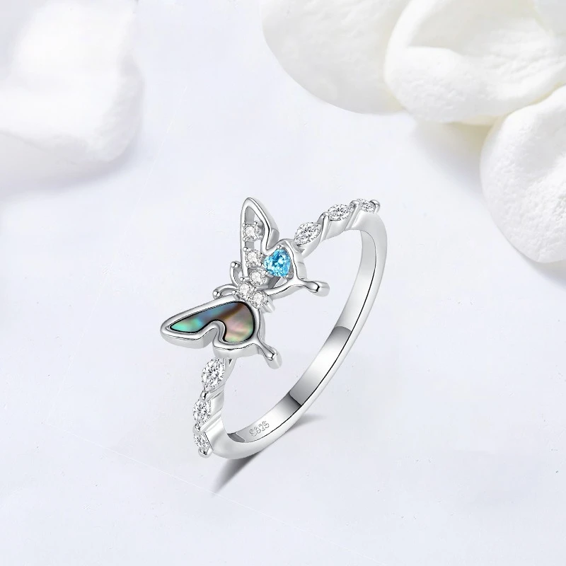 

S925 Серебряное легкое роскошное кольцо с цирконом для женщин, маленькое и элитное, европейское и американское модное кольцо, свадебные украшения