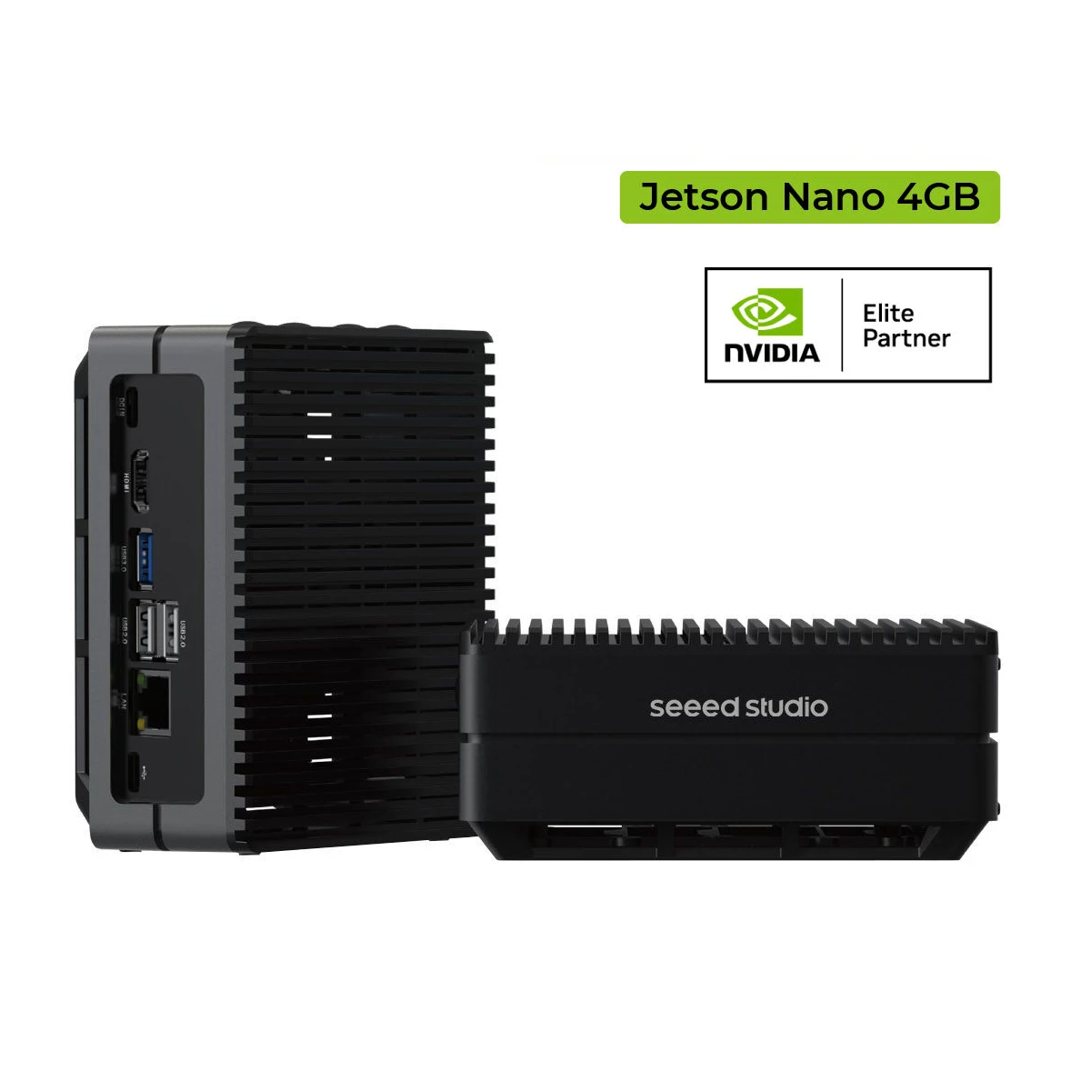

Компьютерный блок Edge AI Mini PC с NVIDIA Jetson Nano 4 ГБ 0.5 TOPS, комплект разработчика, ARM, ядра CUDA, reComputer J1010 Seeed Studio