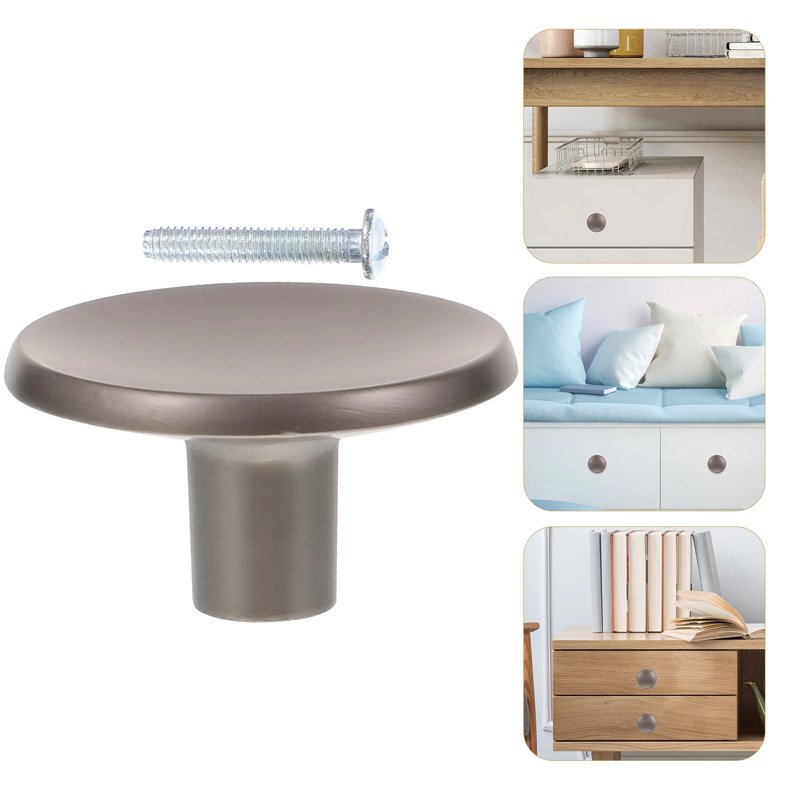 

Replacement Zinc Alloy Cabinet Nordic Style Drawer Pull Door Handle Rustproof Furniture Accessory Wardrobe Knob Metal Dresser