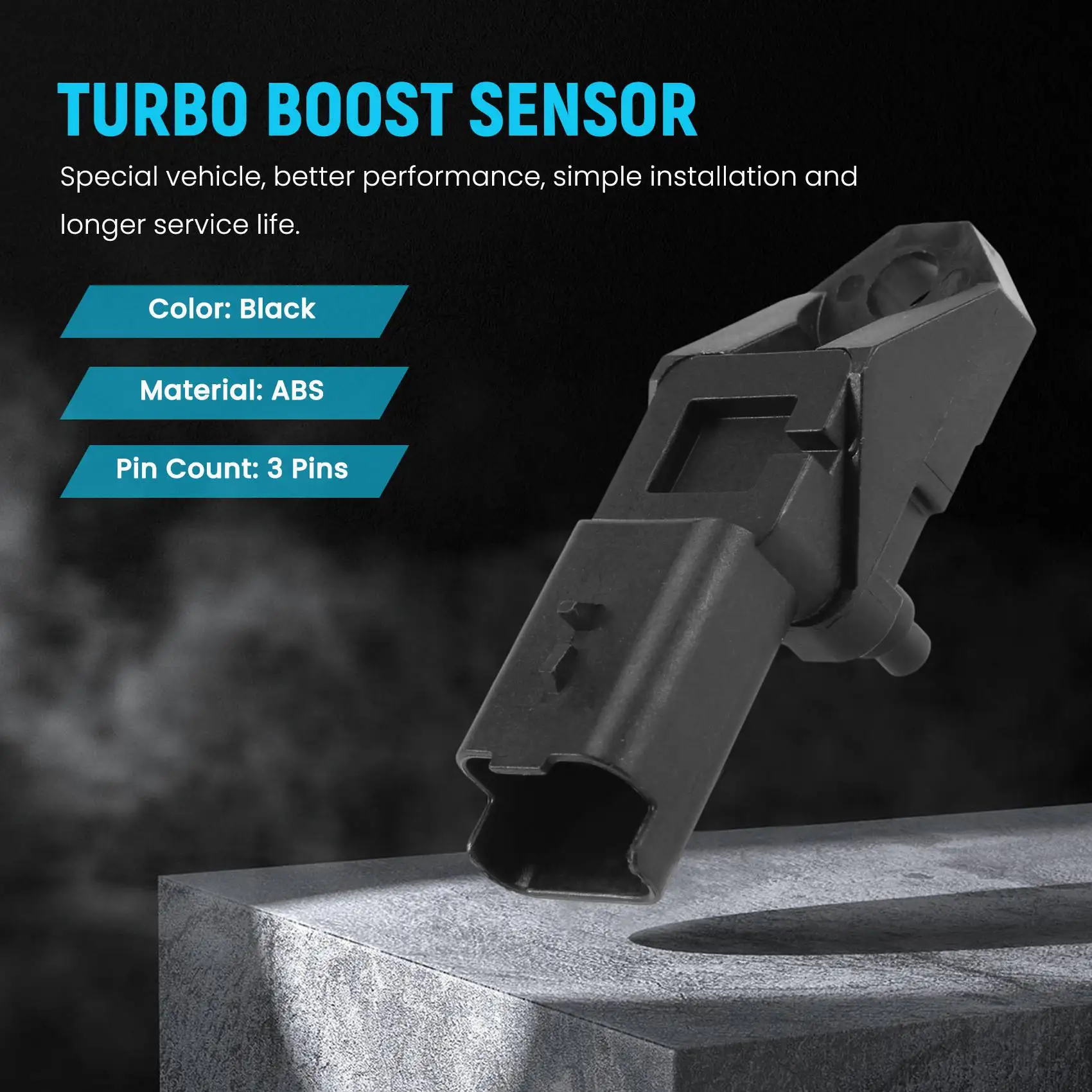 2.5BAR مستشعر خريطة الضغط التوربيني المنوع لـ 2004-2014 1007 206 307 407 CC SW 607 807 1.6 2.0 HDI 9639469280 1231